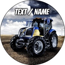 Tractor Farm Cake Topper Party