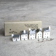 Porcelain Mini Houses Gift -
