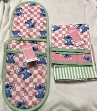 Disney Stitch 3 Tea Towels and