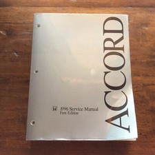 _1996 Honda Accord Service