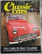 Classic Cars 06/88 featuring