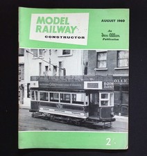 Model Railway Constructor August 1960 Vol 27 No 316 Filling Gap Low Dale Station