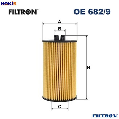 Oil filter 682 - oil, 682/9