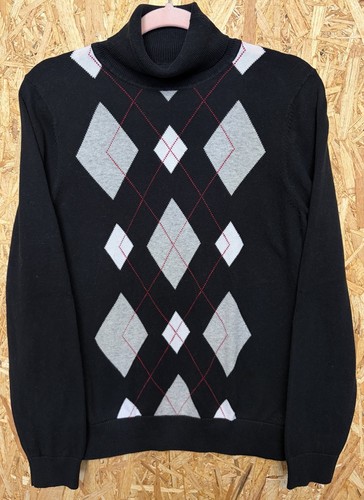 Ladies izod roll - neck, knitted
