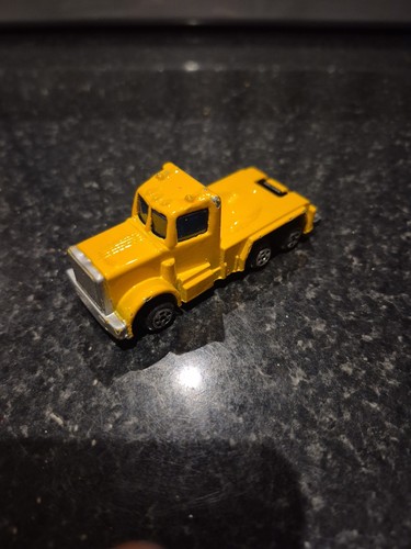 Yellow truck toy - yellow,