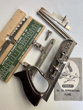 Vintage Stanley No. 50 Combination Plane – Complete, Lightly Used, Original Box