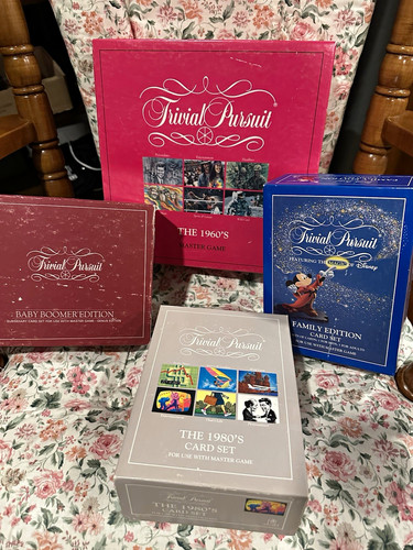 Trivial pursuit lot 1960s - trivial,