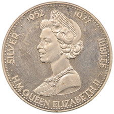 1977 QUEEN ELIZABETH II "SILVER JUBILEE" COMMEMORATIVE MEDAL
