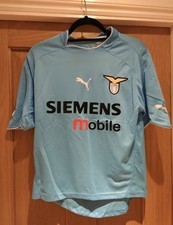 SS Lazio - Puma vintage 2002/03 Home Football Jersey size Small Mens 