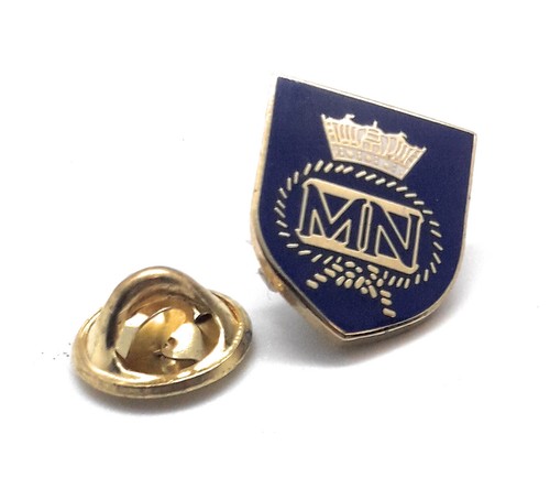 Merchant navy crest - merchant, lapel