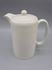 Vintage Wood & Sons White Tea Pot - 20cm Tall