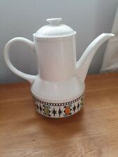 RETRO KATHIE WINKLE BROADHURST “ROULETTE ”  COFFEE POT