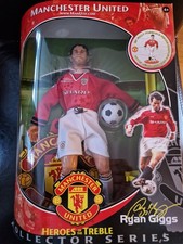 Manchester United and England Football Figurines in original unopened boxes