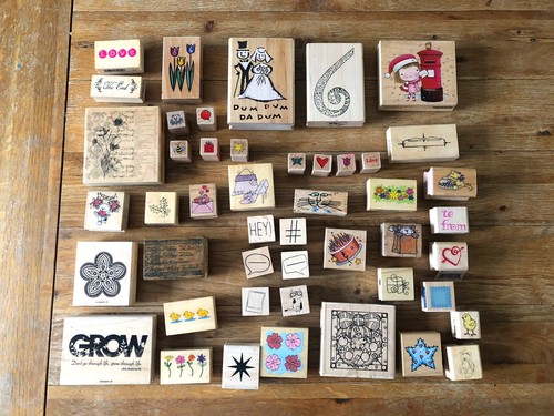 Large bundle wooden blocks - large,