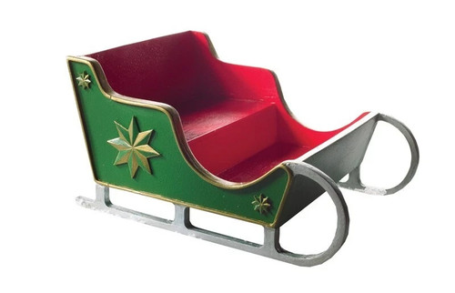 Dolls house christmas sleigh - house,