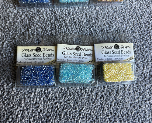 Mill hill glass seed beads - mill,