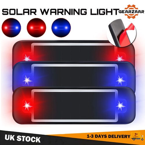 Led solar powered - car, dummy