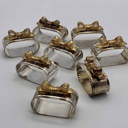 Vtg set silver plated gold - vtg,