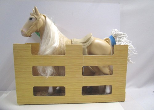 Dolls vintage horse with - dolls,