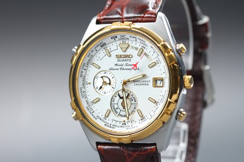 Vintage 1995 seiko world - vintage, timer