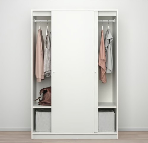 Wardrobe with sliding doors