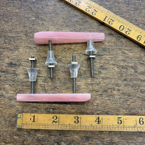 1950 1960 pink lucite - pink,