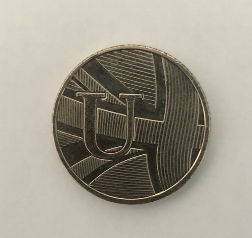 2018 alphabet 10p coin - alphabet,