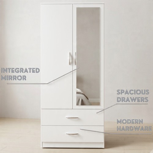 Mirrored door assembled - mirrored, 2