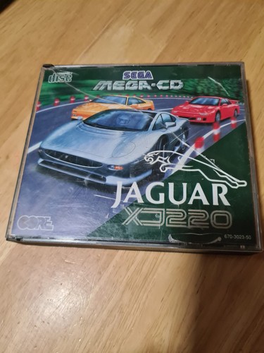 Jaguar xj220 sega mega game - sega,