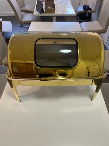 Chafing dish hire gold - hire, (gold