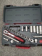 Teng Tools T3839 3/8 Drive Socket Ratchet Extension Tool Set - Pack of 39