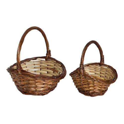 Set small wicker - of, 2