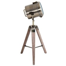 HOMCOM Vintage Tripod Table
