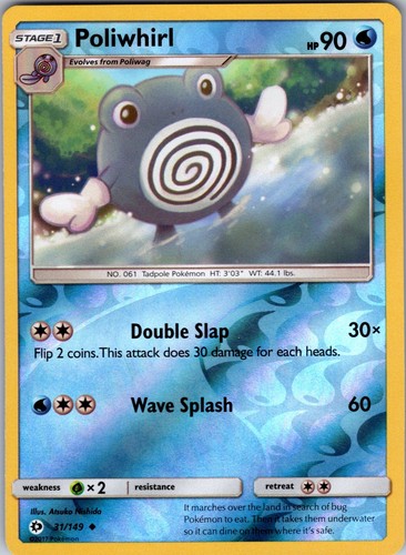 Poliwhirl 149 base - base, set