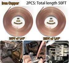 2X Brake Line Tubing Kit Iron