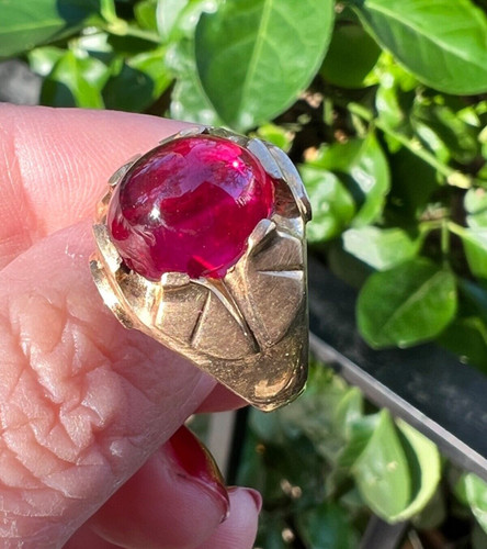 Vintage 10k yellow gold gypsy - vintage,