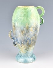 SylvaC Pottery Art Deco Drip