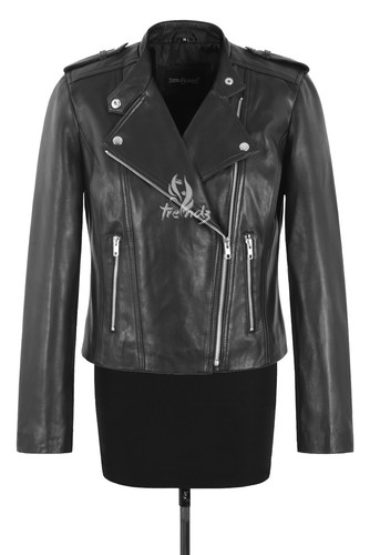 Ladies racer leather - ladies,