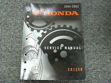 2000 2001 2002 2003 Honda CR125R Dirt Bike Motorcycle Shop Service Repair Manual