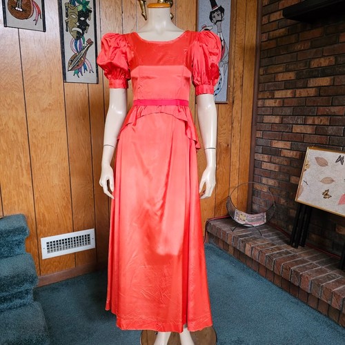 Vtg 40s tangerine old - vtg,