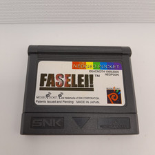 Faselei! | SNK Neo Geo Pocket Color Colour, UK PAL | Rare Cart Only, Excellent