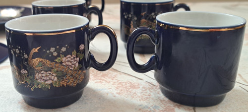 Turkish coffee set deep - turkish,