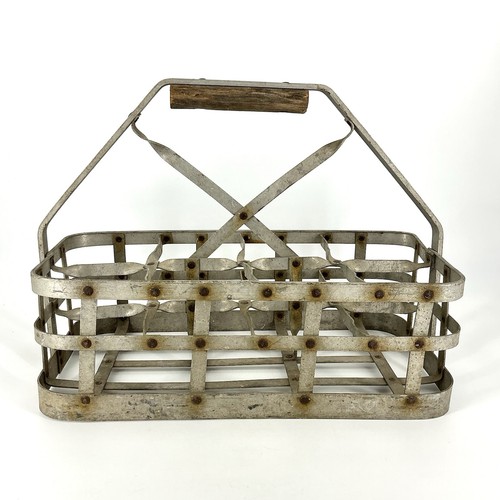 Antique milk bottle carrier - antique,