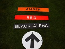 VINTAGE MILITARY SIGNS FROM THE SPECIAL BOAT SERVICE