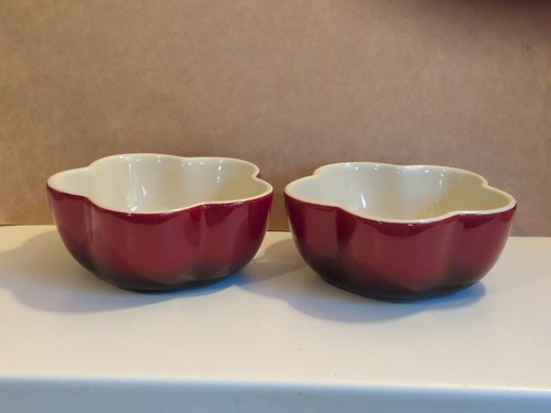 Denby stoneware red flower - denby,
