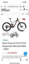 Giant Trance X2 MTB 27.5 Full