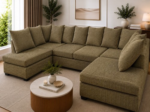 Seater shape sofa - shape, with