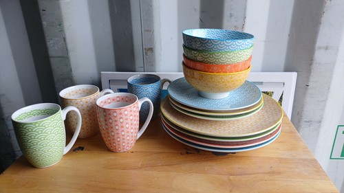 Vancasso multicoloured dinner - multicoloured,