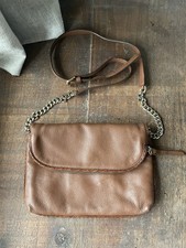 Massimo Dutti brown leather
