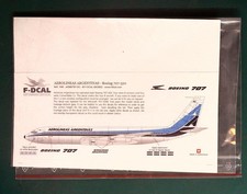F-Dcal Airliner Decals 1/144 AD8B707-OC: Boeing 707-320 Aerolinas Argentinas